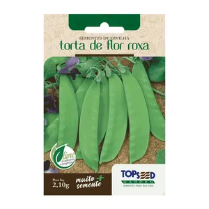 Sementes de Ervilha Torta de Flor Roxa Tradicional Topseed Garden Único