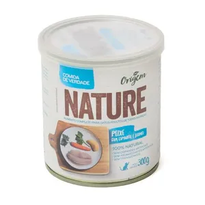 Ração Úmida Gatos Origem Nature Peixe com Espinafre e Legumes 300 g