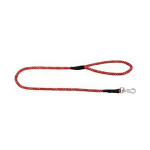 Guia Red Mosquetão Giratório São Pet Vermelha 100 cm x 1.2 cm