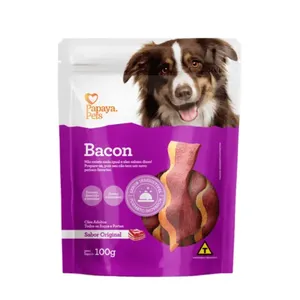 Petisco Bacon Cães Adultos Papaya Pets 100 g