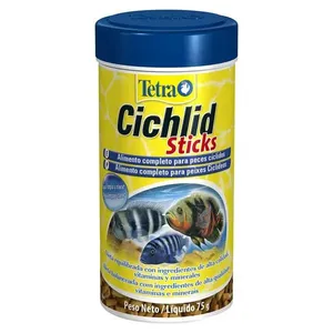 Ração Cichlid Sticks para Ciclídeos Tetra 75g
