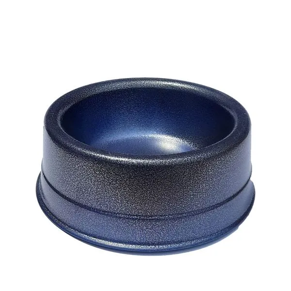 Comedouro Alumínio Pesado Royale Azul M