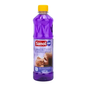 Eliminador de Odores Gatos Sanol 500 ml