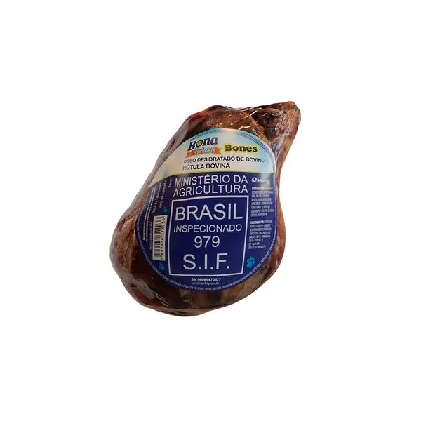 Rótula Bovina Bona Pet Osso para Cachorro Único