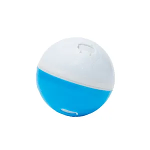 Brinquedo Comedouro Amicus Crazy Ball Azul e Branca M