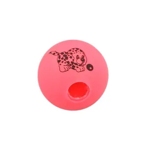 Bolinha Snacks Grande Animania Rosa Único