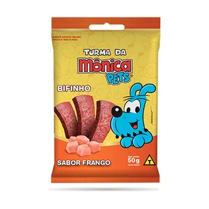 Bifinho Turma da Mônica Cães Adultos Frango 50g