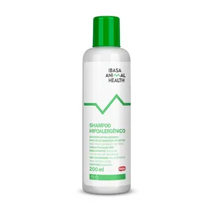 Shampoo Hipoalergênico Peles Sensíveis e Filhotes Ibasa 200ml