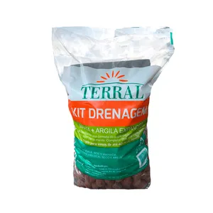 Kit Drenagem para Vasos de Plantas Terral Único