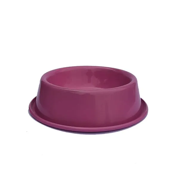 Comedouro Leve Alumínio Royale Rosa P