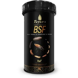 Ração BSF Black Soldier Fly Crisps Poytara 75g