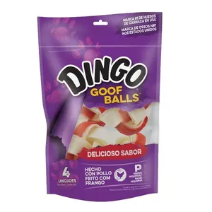 Petisco Premium Goof Balls Dingo 4 Unidades
