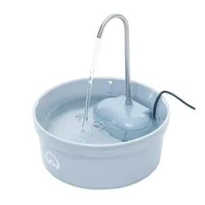 Fonte Bebedouro e Purificador Aqua Porcelain Amicus Bivolt Cinza Único