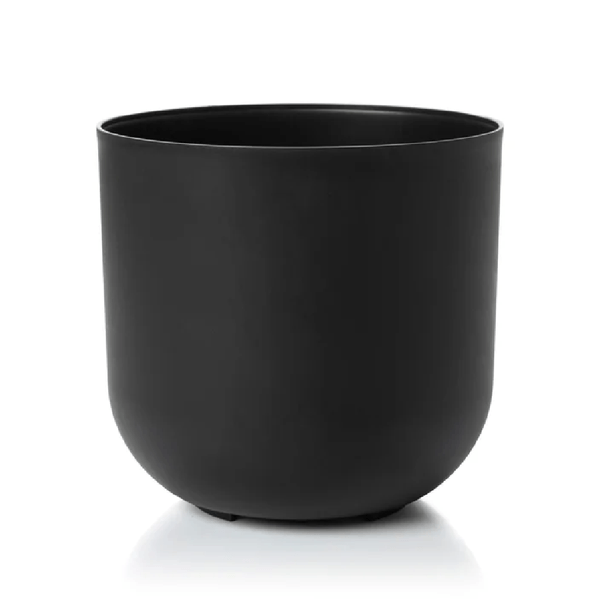 Cachepô Due Vasos Raiz Preto Fosco N°03