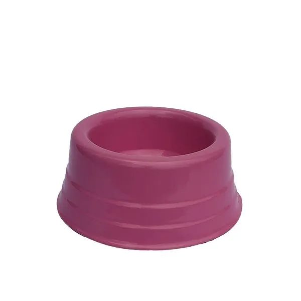 Comedouro Alumínio Pesado Royale Rosa Mini