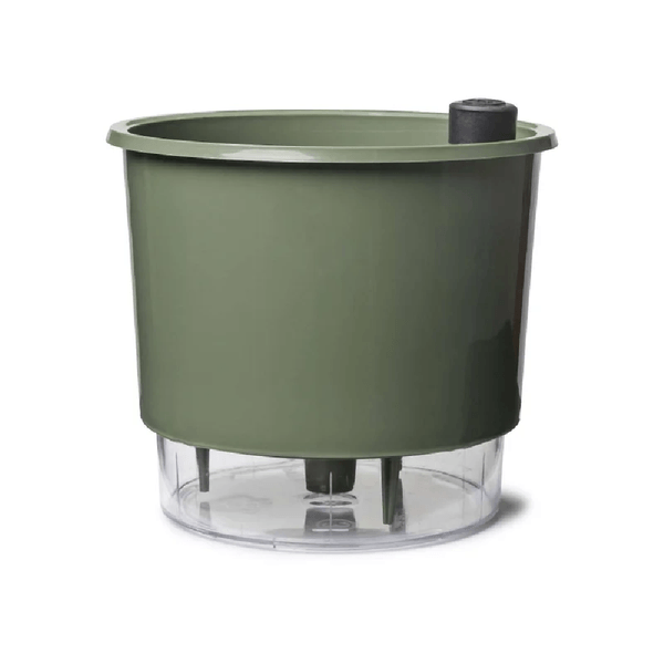 Vaso Autoirrigável Verde Militar Vasos Raiz N°03