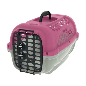 Caixa de Transporte Panther Plast Pet Rosa Nº 3