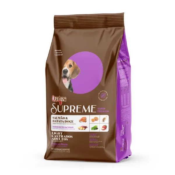 Ração Quatree Supreme Light Cães Adultos Castrados 15 kg