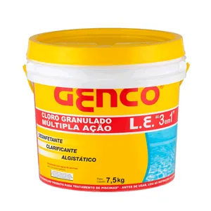 Cloro Genco Multi Ação - 3 em 1 7,5 kg
