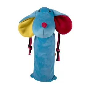 Brinquedo Pelúcia Cachorro Jimmy Garrafa Fabrica Pet Único