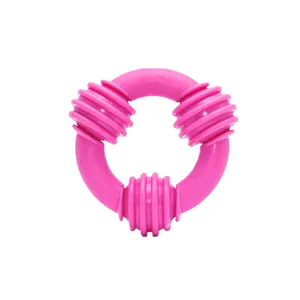Brinquedo Anel Maciço Tudo Pet Rosa Único