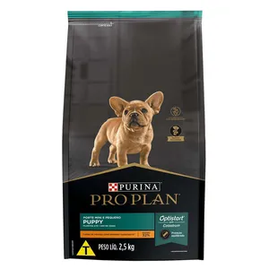 Ração Pro Plan Cães Filhotes Porte Pequeno Frango 2,5kg