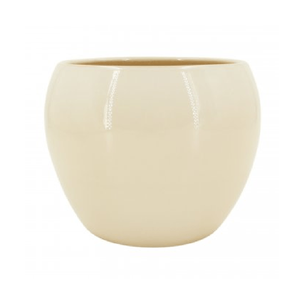 Vaso Lorance Cerâmica Ts Brasil Marfim 19cm