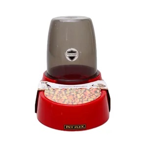 Comedouro Automático Pet Flex Vermelho 1,8 L