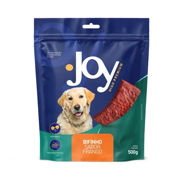 Petisco Joy Beef Frango para Cães 500 g