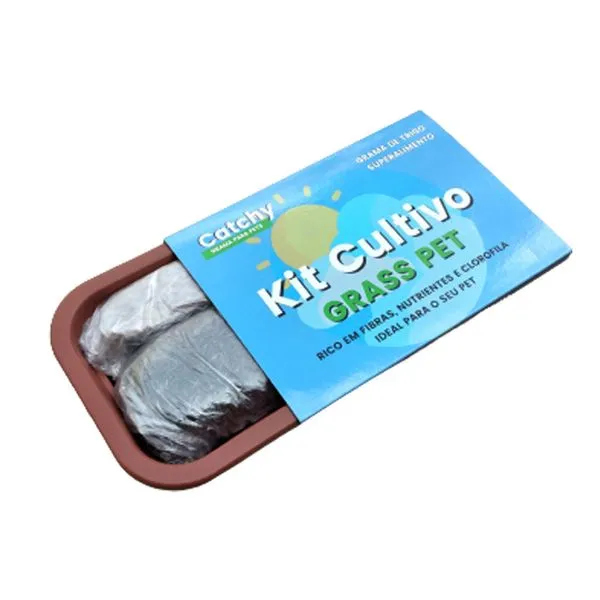 Kit Cultivo Graminha Grass Pet Único