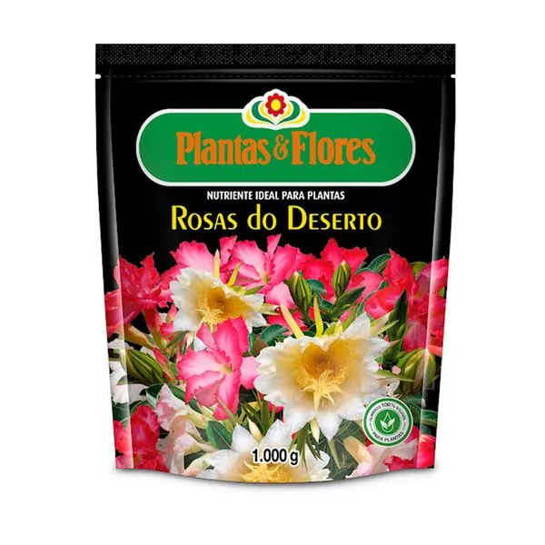 Fertilizante Rosa do Deserto Plantas e Flores 1 kg
