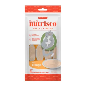 Petisco Cremoso Nutrisco para Gatos Frango 56 g