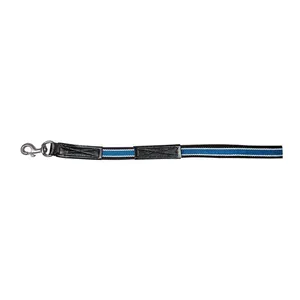Guia Trançada Mosquetão Giratório Azul 150 cm
