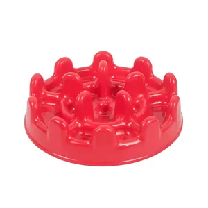Comedouro Funcional Pet Fit Pet Games Vermelho Acima de 10kg