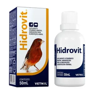 Hidrovit Suplemento para Pássaros 50 ml