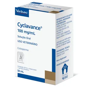 Cyclavance 100mg para Cães Virbac 50 ml