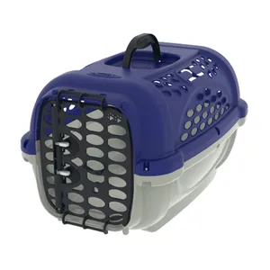Caixa de Transporte Panther Plast Pet Azul Nº 3