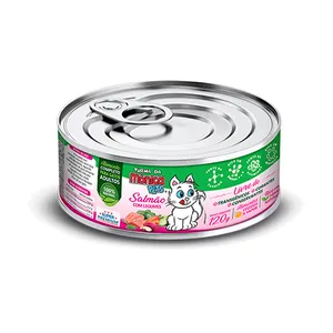 Ração Úmida Turma da Mônica Gatos Salmão com Legumes 120 g
