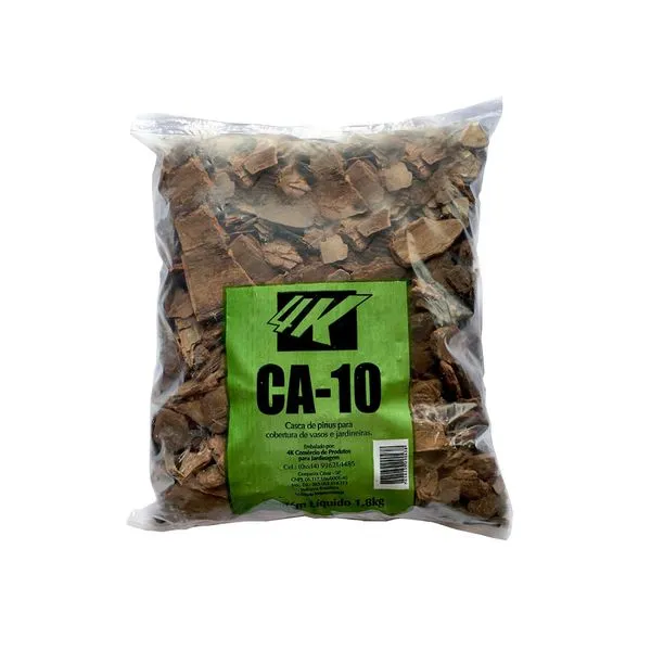Casca de Pinus Natural Quatro K 1,8 kg