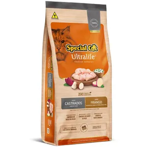 Ração Special Cat Ultralife Gatos Castrados Frango 10 kg