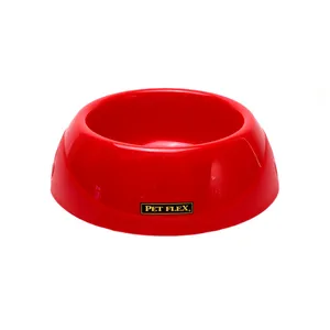 Comedouro para Cães Pet Flex Vermelho N° 04