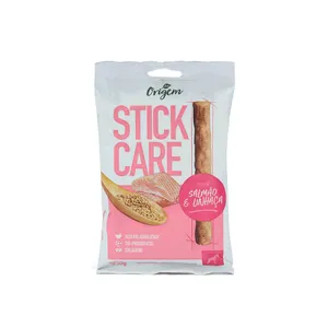 Petisco Stick Care Cães Origem Natural Salmão e Linhaça 50 g