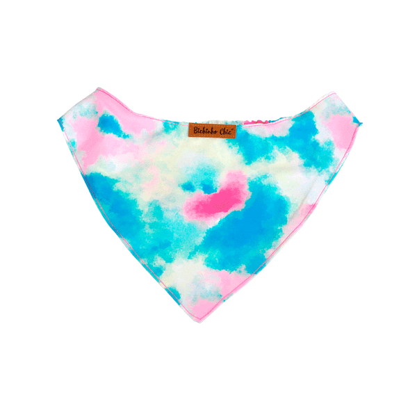 Bandana Tie Dye Bichinho Chic Azul GG