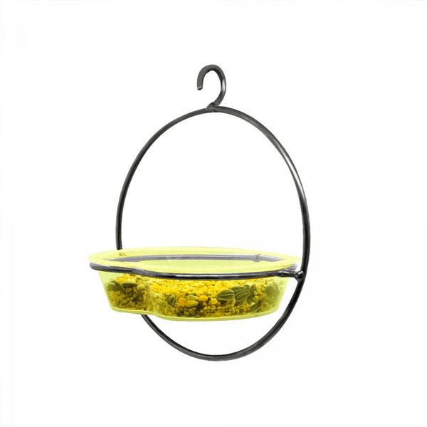 Comedouro Livre Birds Wire Bubbles Preto Único