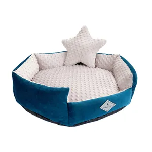 Cama Bubble Azul Bichinho Chic G