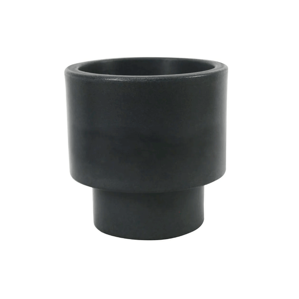 Vaso Loft 18 x 18cm Antique Preto Vasart Único