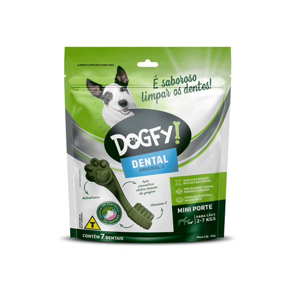 Petisco Dogfy Dental para Cães de Porte Mini 7 unidades