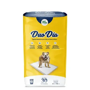 Tapete Higiênico Duo Dia 85x60cm Petmais 30 unidades