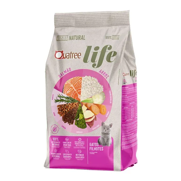 Ração Quatree Life Gatos Filhotes 1 kg