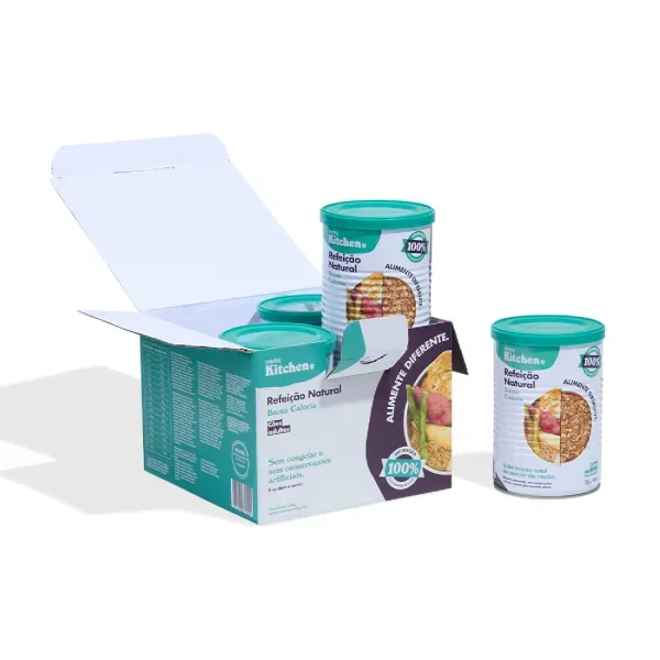 Ração Úmida Baixa Caloria para Cães Adultos Zee.Dog Kitchen Pack 4 latas de 400g cada